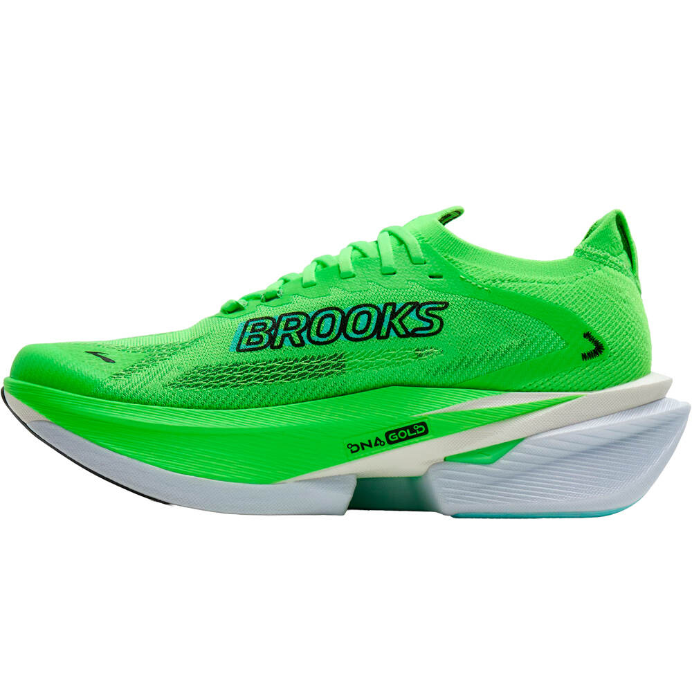 Brooks zapatilla running hombre HYPERION MAX 3 AMARILLO puntera
