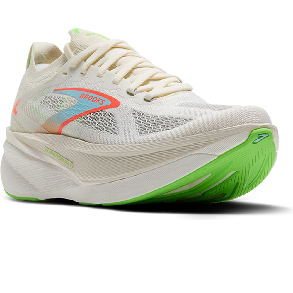Brooks zapatilla running hombre HYPERION MAX 3 MARRON lateral interior