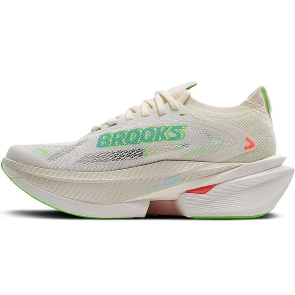 Brooks zapatilla running hombre HYPERION MAX 3 MARRON puntera