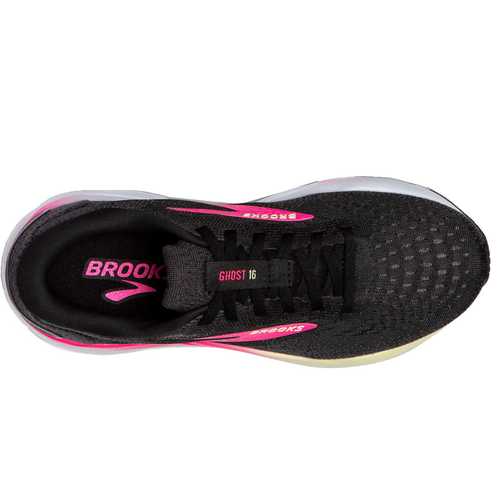 Brooks zapatilla running mujer GHOST 16 NEGRO 05