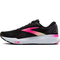 Brooks zapatilla running mujer GHOST 16 NEGRO puntera