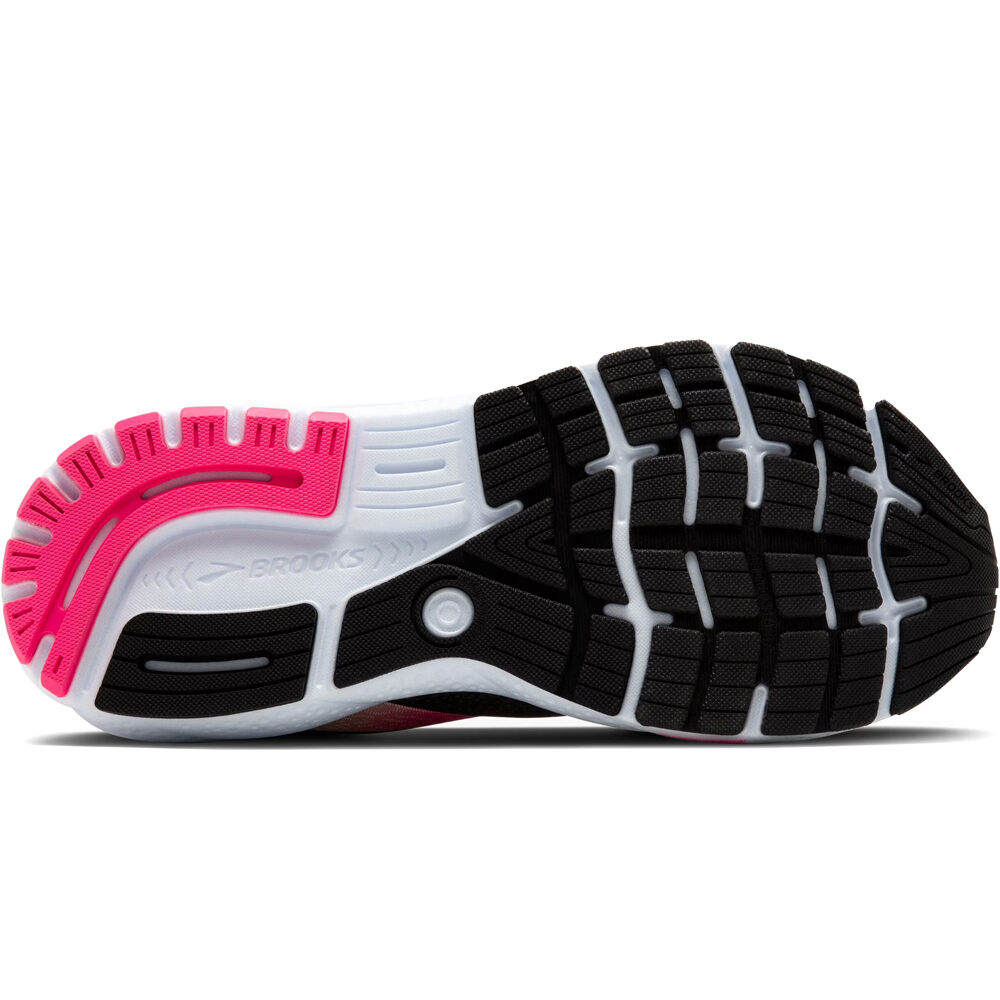Brooks zapatilla running mujer GHOST 16 NEGRO vista superior