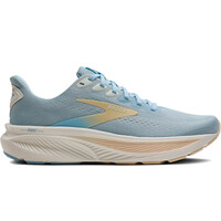 Brooks zapatilla running mujer GHOST 17 AZUL lateral exterior