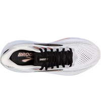 Brooks zapatilla running mujer GHOST 17 BLANCO 05