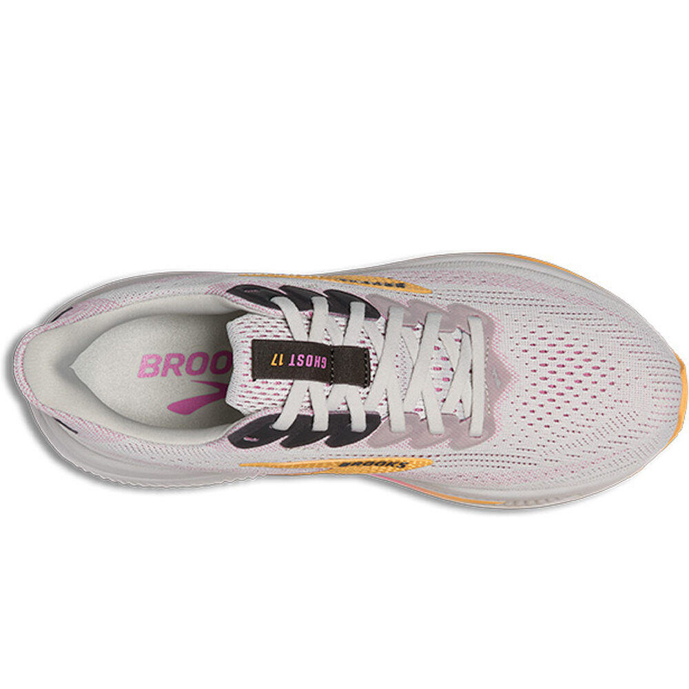 Brooks zapatilla running mujer GHOST 17 GRIS 05