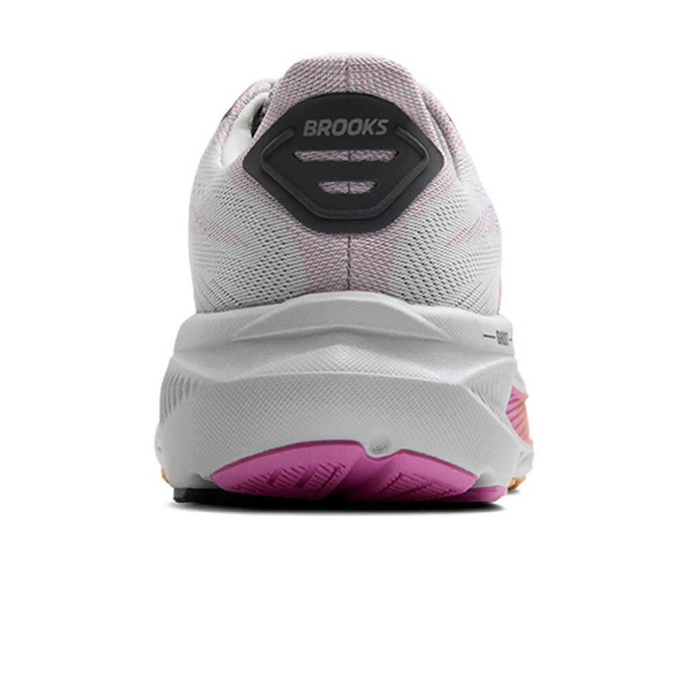 Brooks zapatilla running mujer GHOST 17 GRIS vista trasera