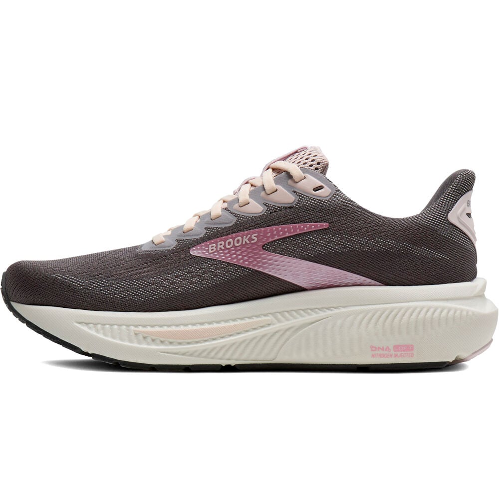 Brooks zapatilla running mujer GHOST 17 MORADO puntera