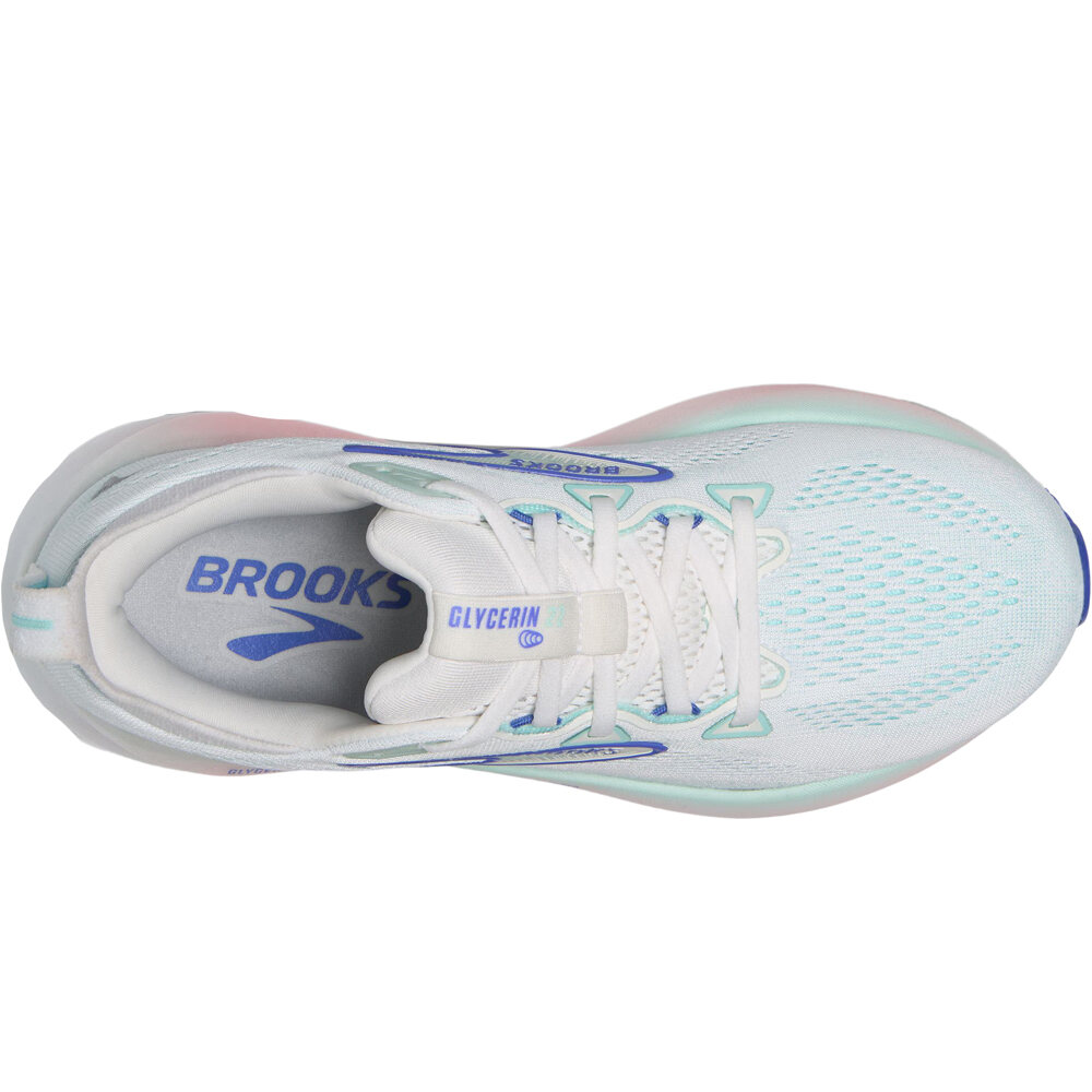 Brooks zapatilla running mujer GLYCERIN 22 BLANCO 05