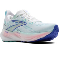 Brooks zapatilla running mujer GLYCERIN 22 BLANCO lateral interior