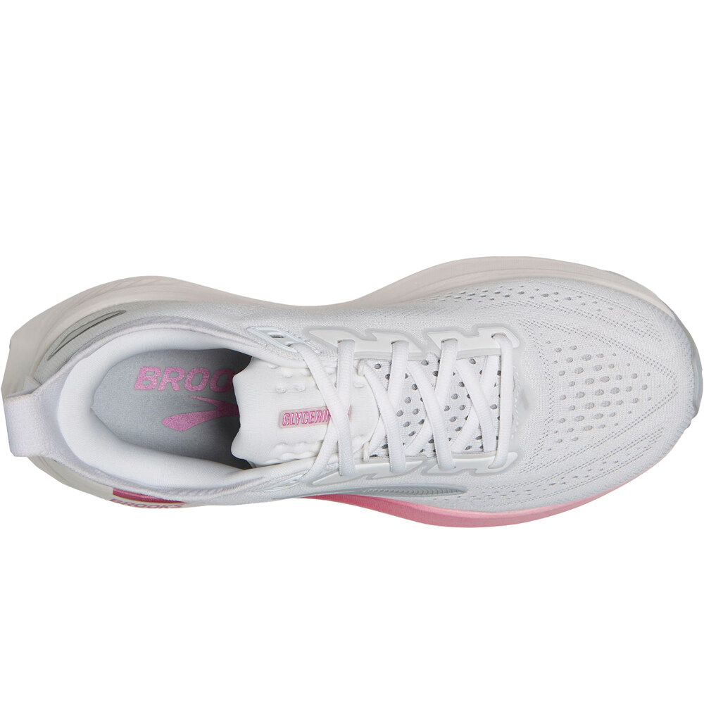 Brooks zapatilla running mujer GLYCERIN 23 BLANCO 05