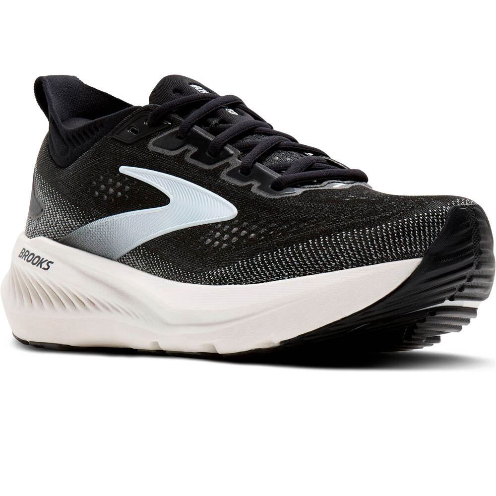 Brooks zapatilla running mujer GLYCERIN 23 NEGRO lateral interior