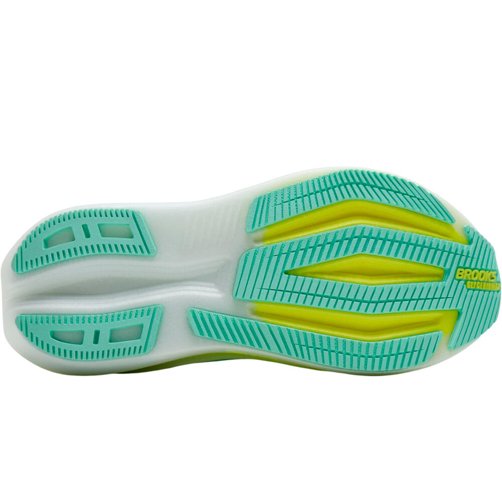 Brooks zapatilla running mujer GLYCERIN MAX 2 VERDE vista superior