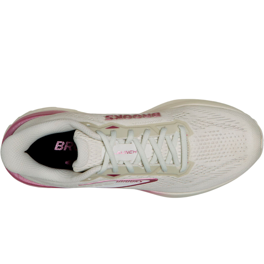 Brooks zapatilla running mujer LAUNCH 12 BLANCO 05