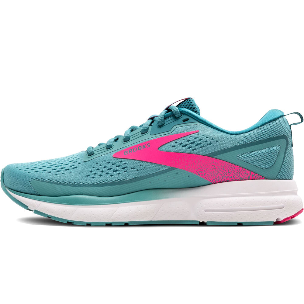 Brooks zapatilla running mujer TRACE 3 AZUL puntera