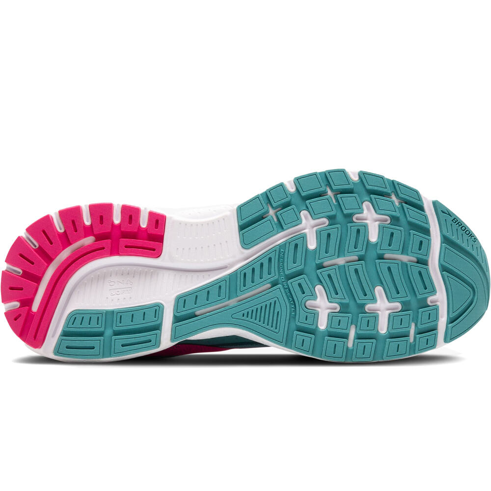 Brooks zapatilla running mujer TRACE 3 AZUL vista superior