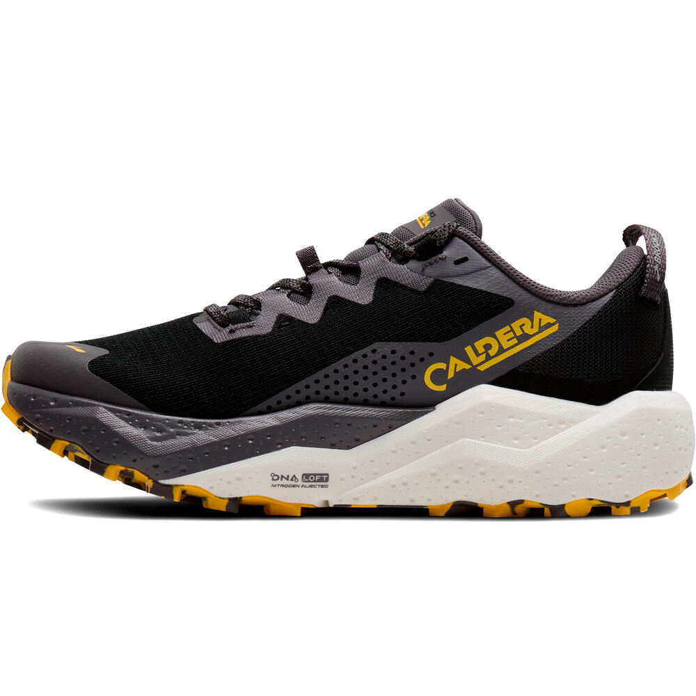 Brooks zapatillas trail hombre CALDERA 8 NEGRO puntera