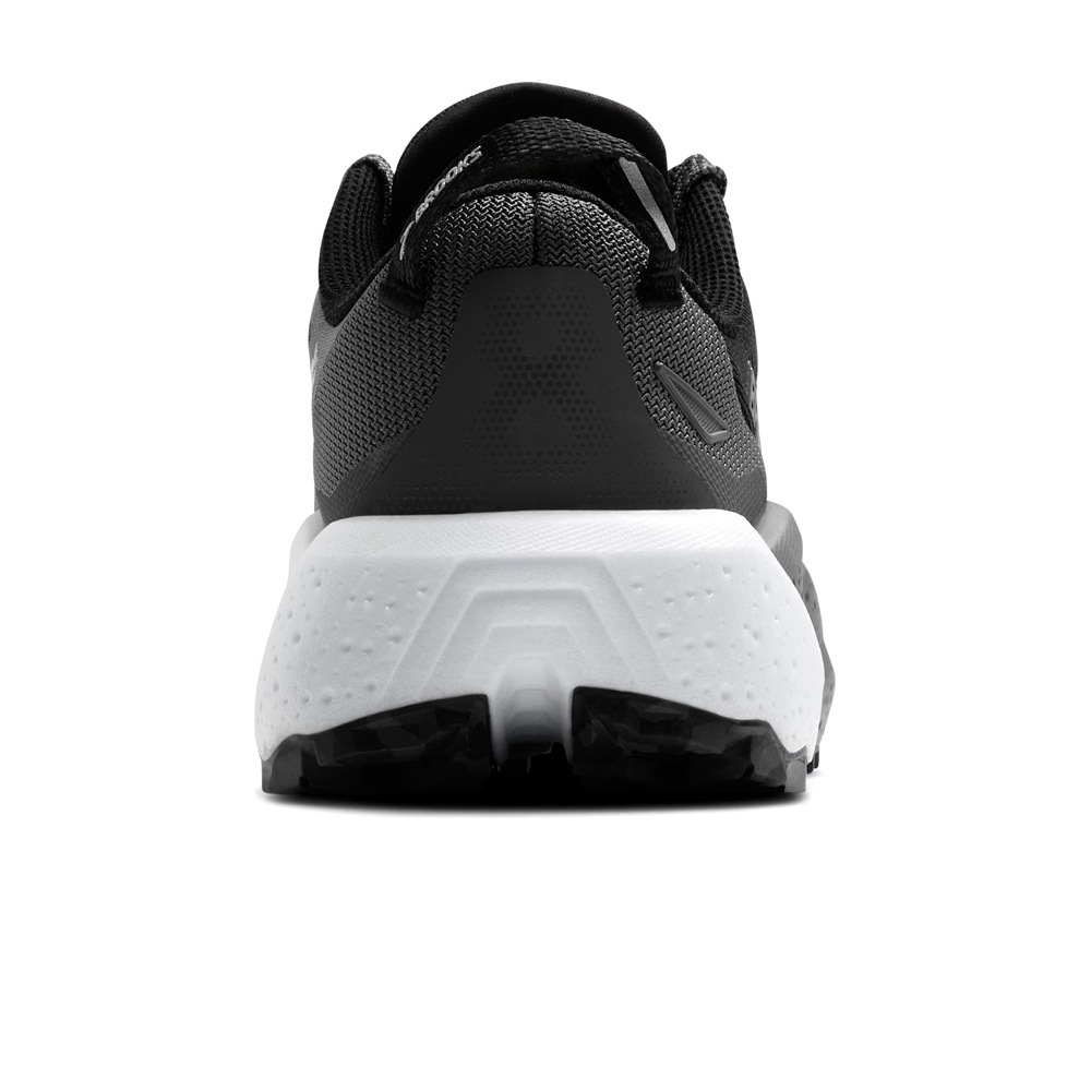 Brooks zapatillas trail hombre CALDERA 8 NEGRO vista trasera