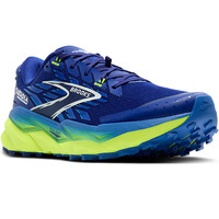 Brooks zapatillas trail hombre CASCADIA 19 AZUL lateral interior