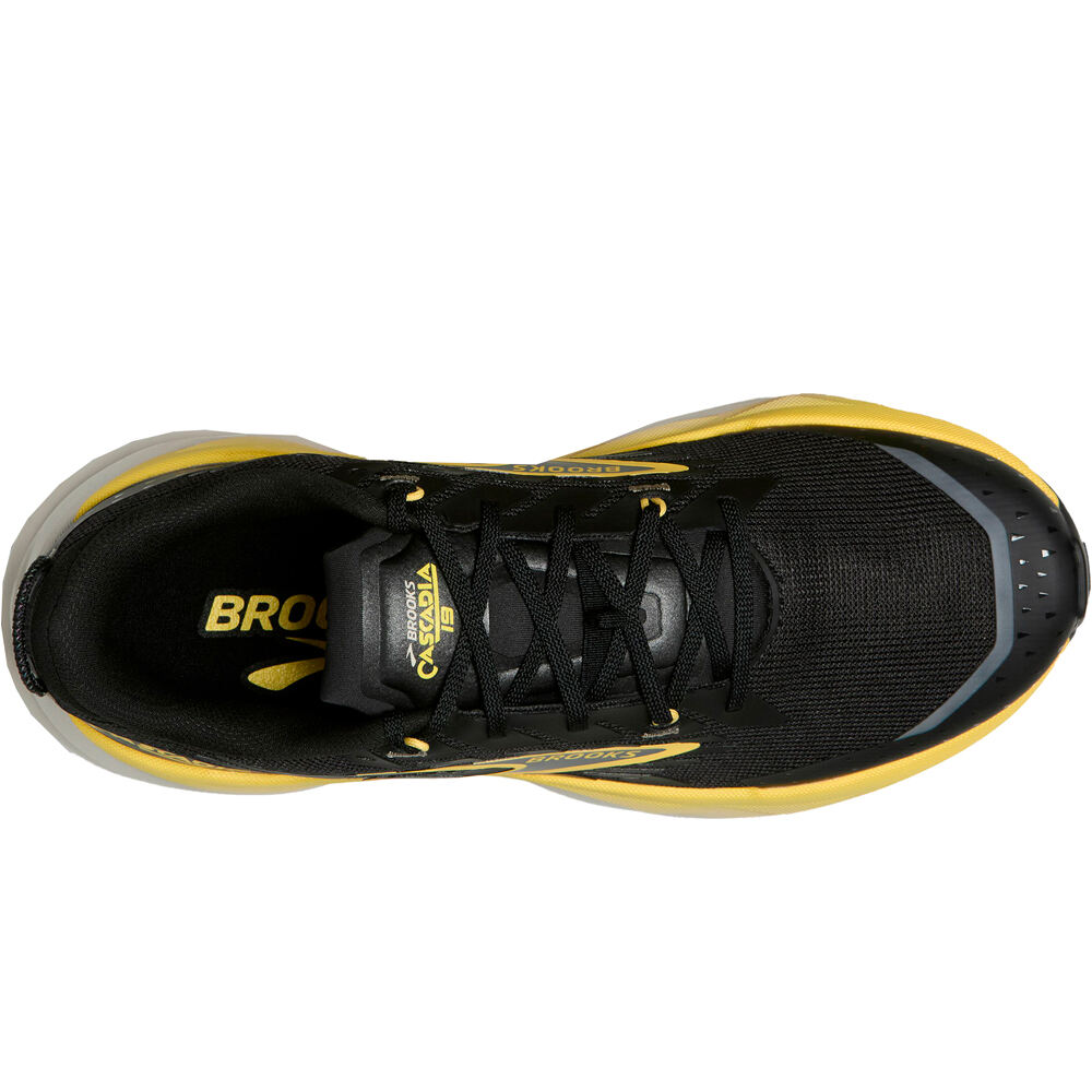 Brooks zapatillas trail hombre CASCADIA 19 NEGRO 05