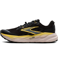 Brooks zapatillas trail hombre CASCADIA 19 NEGRO puntera