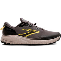 Brooks zapatillas trail hombre DIVIDE 6 GRIS lateral exterior