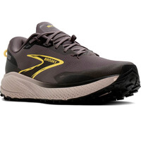 Brooks zapatillas trail hombre DIVIDE 6 GRIS lateral interior