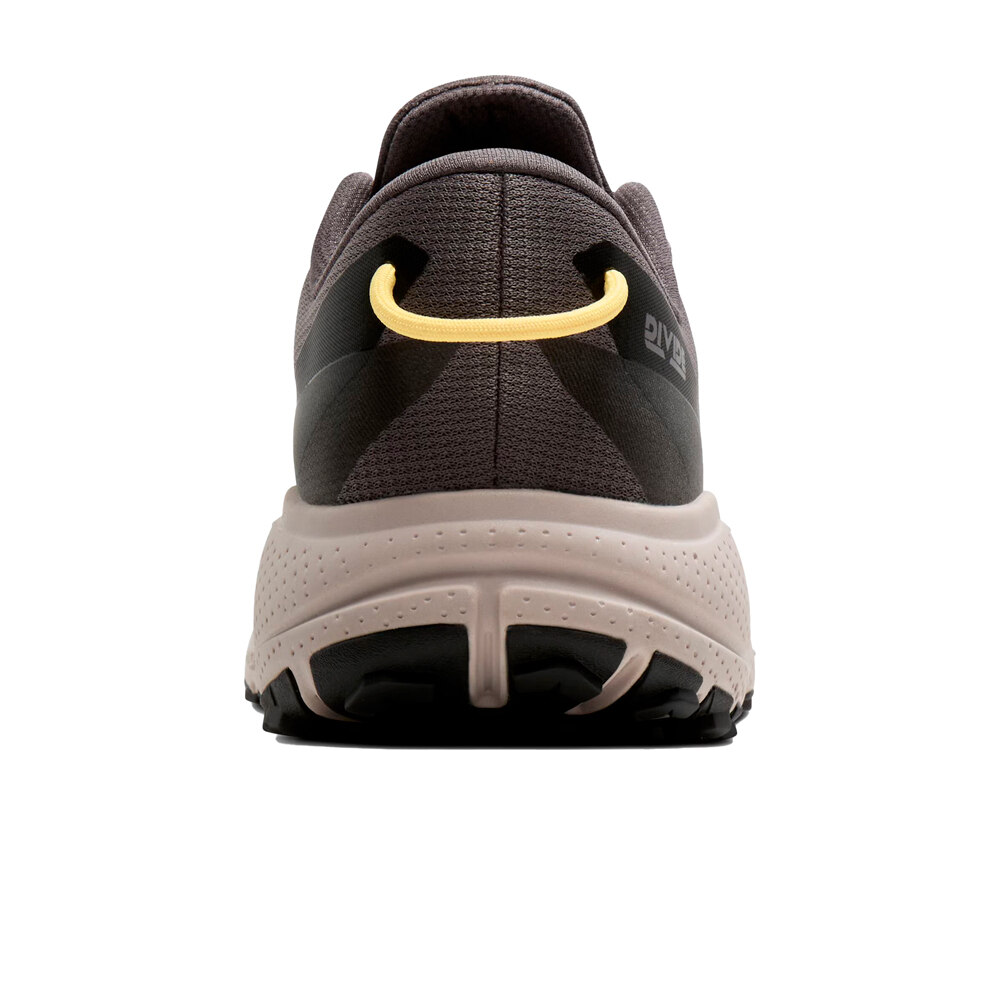 Brooks zapatillas trail hombre DIVIDE 6 GRIS vista trasera