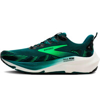 Brooks zapatillas trail hombre GHOST TRAIL AZUL puntera
