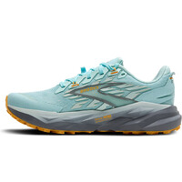 Brooks zapatillas trail mujer CASCADIA 19 AZUL puntera