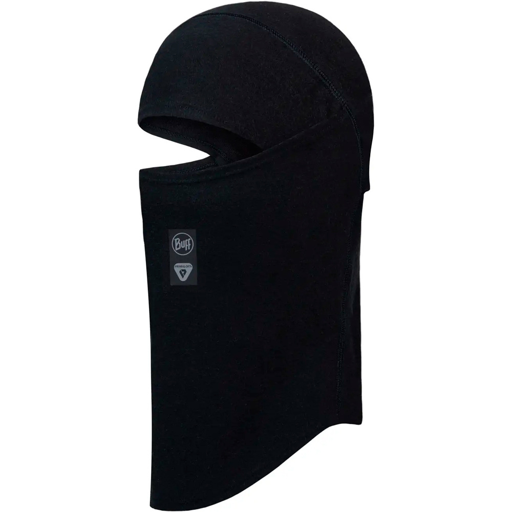 Buff mascara facial esquí ThermoNet Hinged Balaclava SOLID BLACK NEGRO vista detalle
