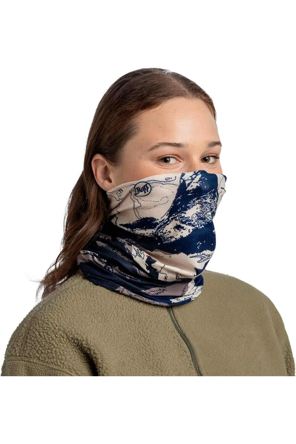 Buff tubular ESYR MIDNIGHT NAVY AZUL vista trasera