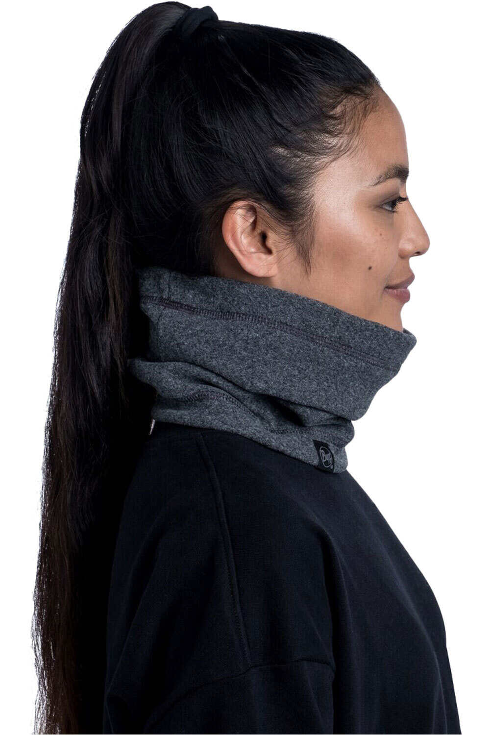 Buff tubular POLAR NECK WARMER HTR  vista frontal