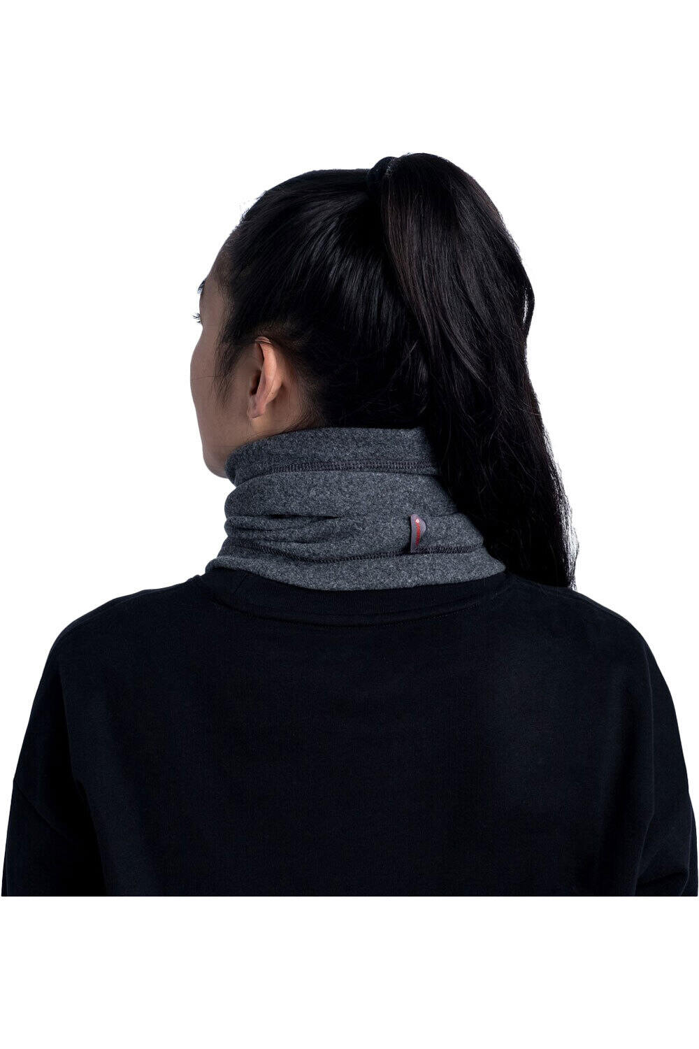 Buff tubular POLAR NECK WARMER HTR  vista trasera