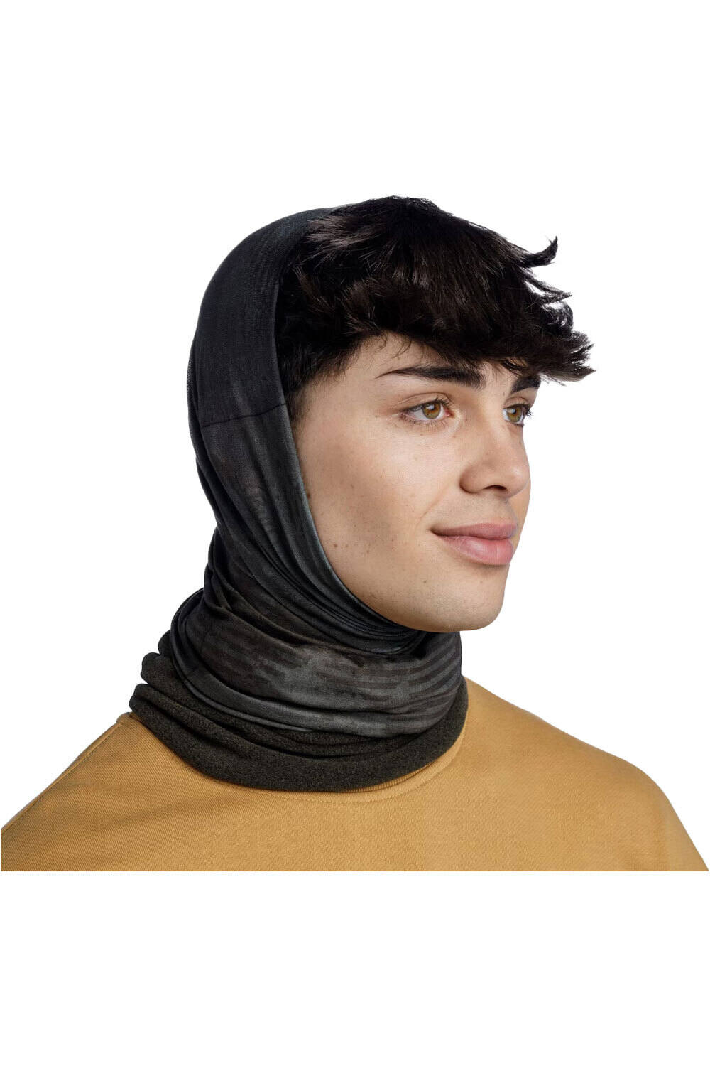 Buff tubular POLAR VIR MILITARY  vista frontal
