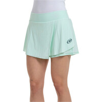 Bullpadel falda tenis ADRAR VERDE vista detalle