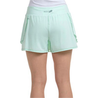 Bullpadel falda tenis ADRAR VERDE vista trasera