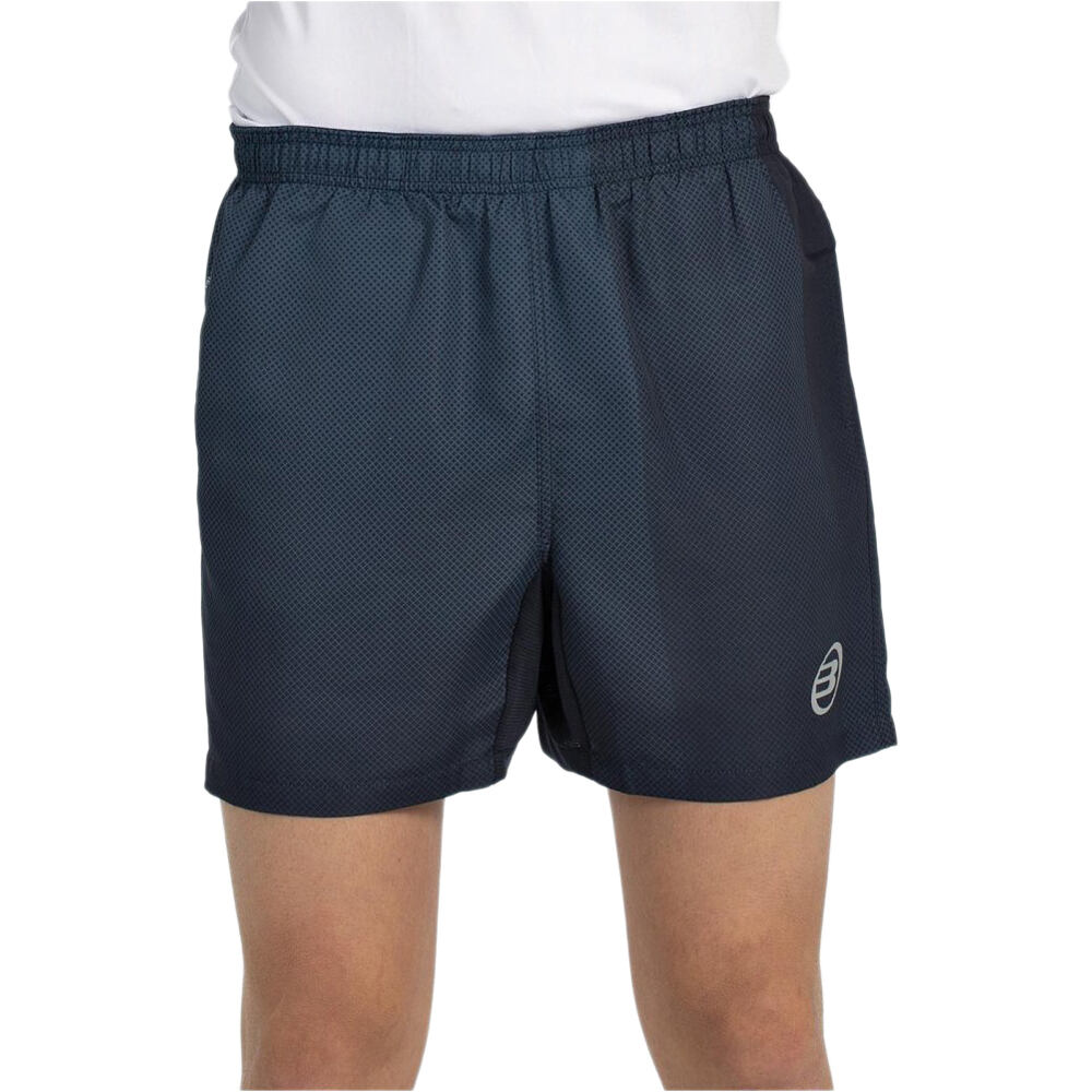 Bullpadel pantalón tenis hombre BAJES AZUL vista frontal
