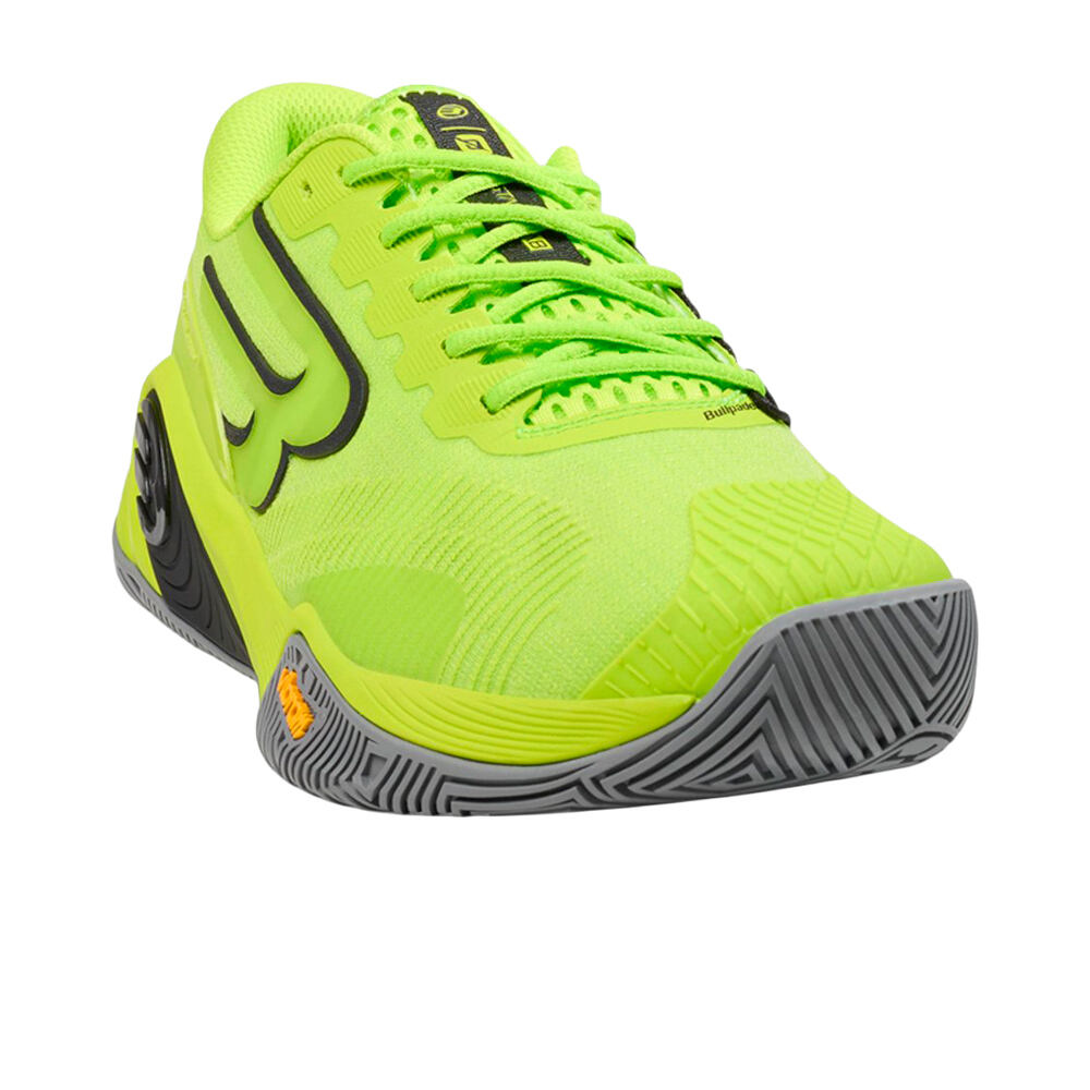 Bullpadel Zapatillas Padel Hombre HACK VIBRAM 26V VERDE lateral interior