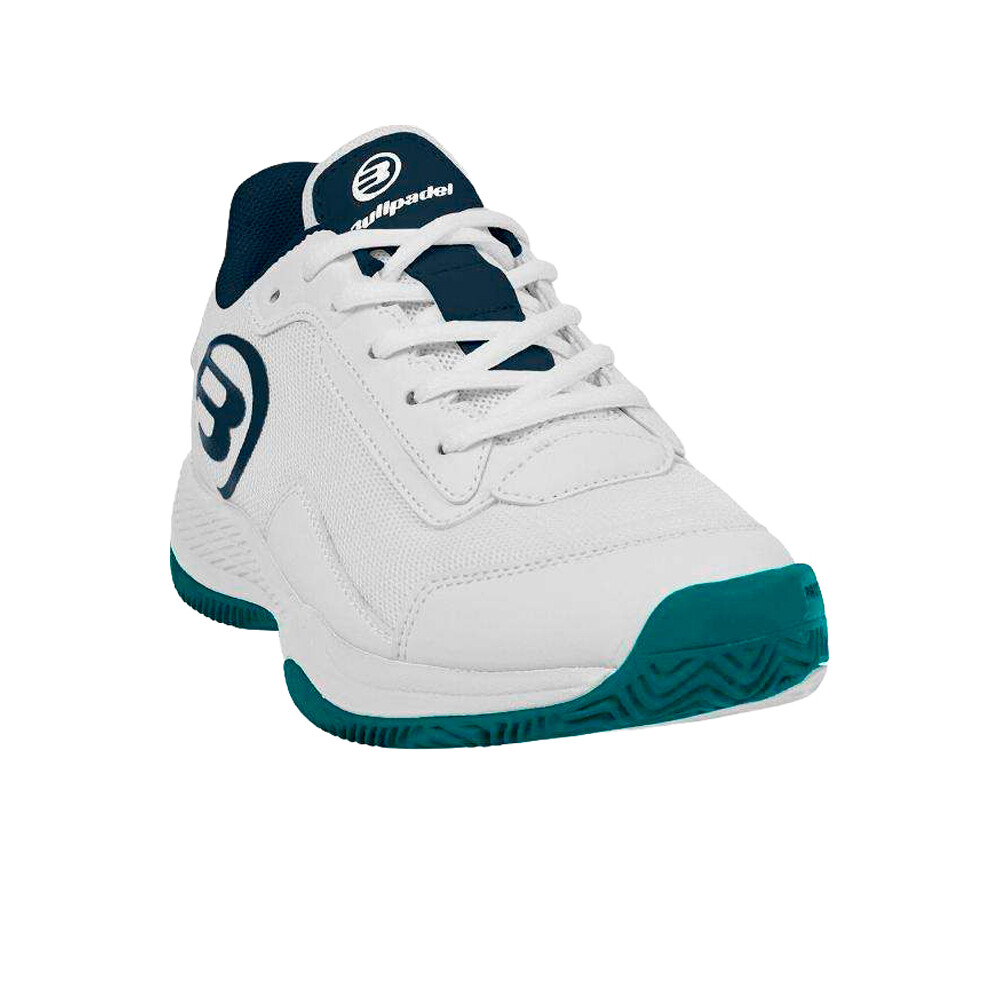 Bullpadel Zapatillas Tenis Niños BUKER JR 25I BLANCO lateral interior