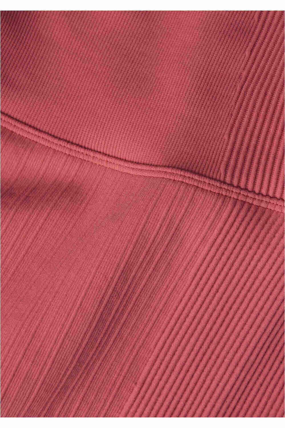 Casall Pantalon Largo Yoga RIB SEAMLESS HIGH WAIST R ROSA 04