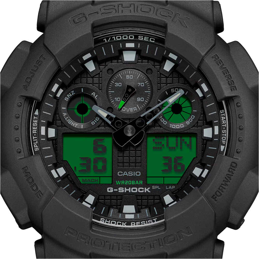 Casio pulsómetros con gps GA-100BEG-1AER  03