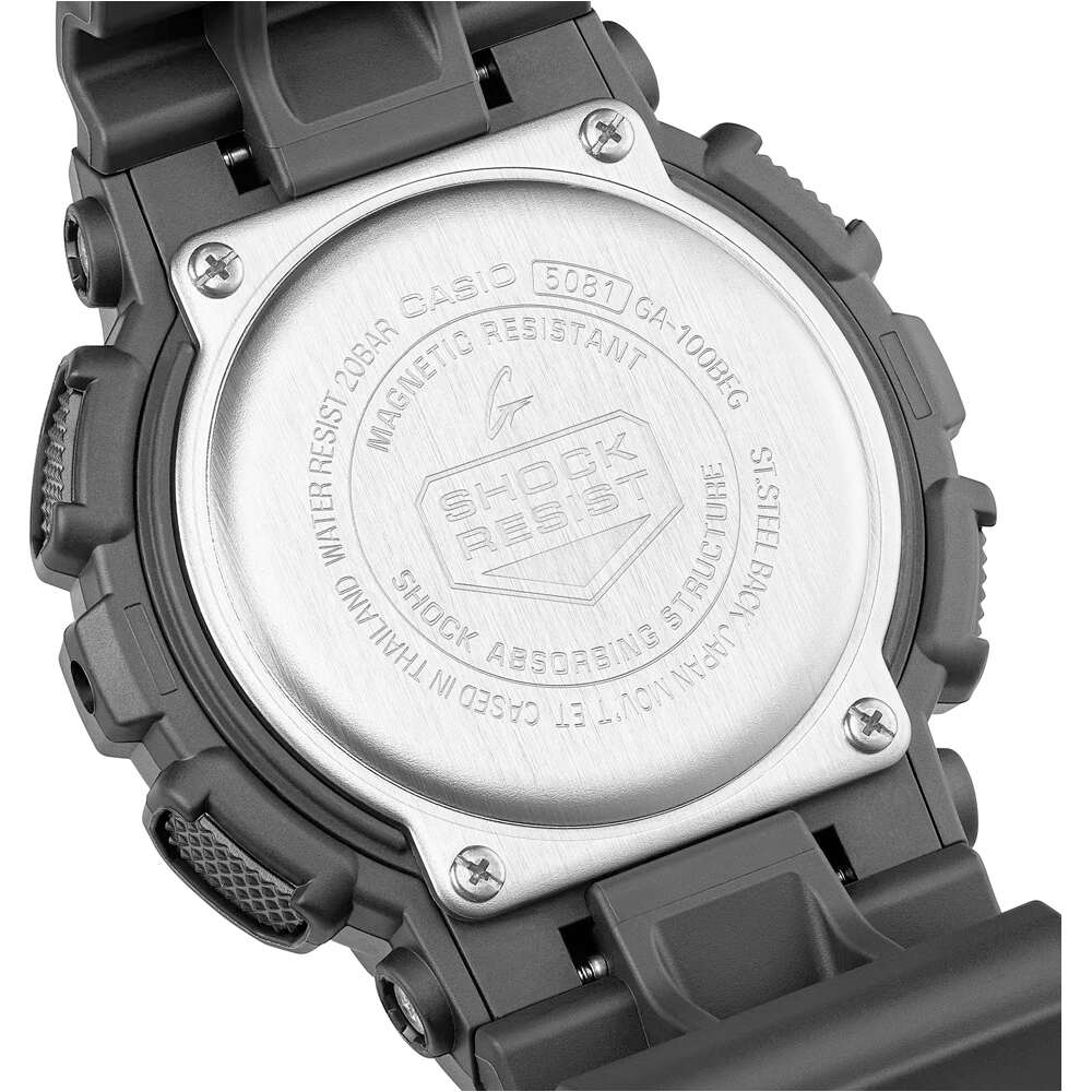 Casio pulsómetros con gps GA-100BEG-1AER  05