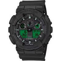 Casio pulsómetros con gps GA-100BEG-1AER  vista frontal