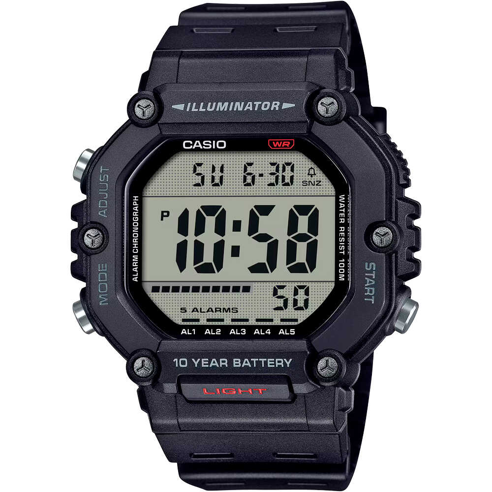 Casio reloj deportivo AE-1600H-1AVEF  vista frontal
