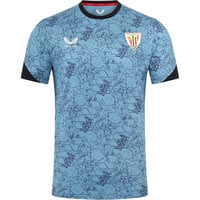 Castore camiseta de fútbol oficiales ATHLETIC CLUB DE BILBAO 25/26 PREMATCH AZUL vista frontal