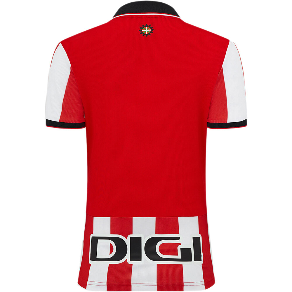 Castore camiseta de fútbol oficiales ATHLETIC CLUB DE BILBAO 25/26 PRIMERA EQUIPACION MUJER ROJO vista trasera