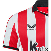 Castore camiseta de fútbol oficiales ATHLETIC CLUB DE BILBAO 25/26 PRIMERA EQUIPACION ROJO vista detalle