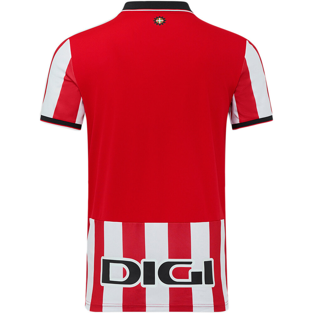 Castore camiseta de fútbol oficiales ATHLETIC CLUB DE BILBAO 25/26 PRIMERA EQUIPACION ROJO vista trasera