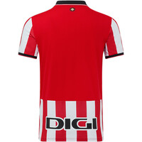 Castore camiseta de fútbol oficiales ATHLETIC CLUB DE BILBAO 25/26 PRIMERA EQUIPACION ROJO vista trasera
