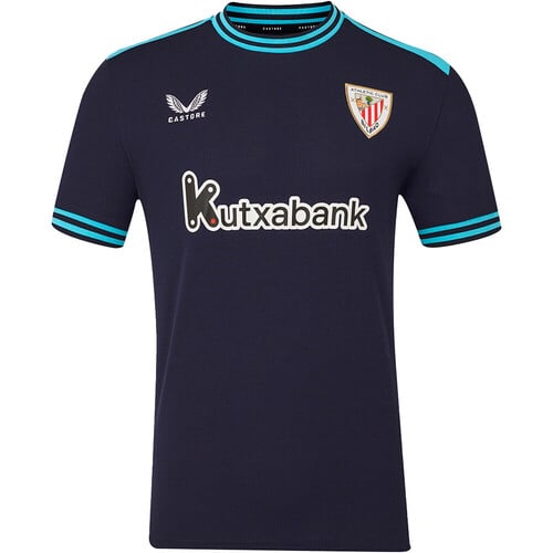 Castore camiseta de fútbol oficiales ATHLETIC CLUB DE BILBAO 25/26 SEGUNDA EQUIPACION AZUL